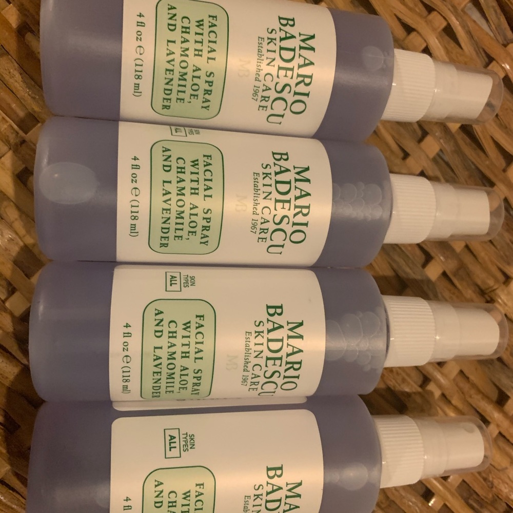 4 bottles Mario Badescu Bundle
